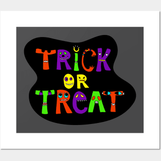 Trick or Treat!! Posters and Art